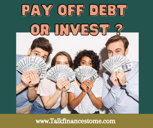 In 2016, I started to get really serious with my debt payoff and I abandoned the idea of investing completely. I had to make the decision to pay off debt, invest, or do both at the same time.